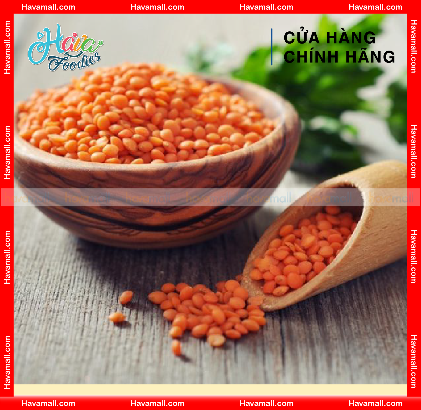 [HOÀN TIỀN MAX 10%]Đậu Lăng Đỏ Havafoodies – Red Lentils Pea