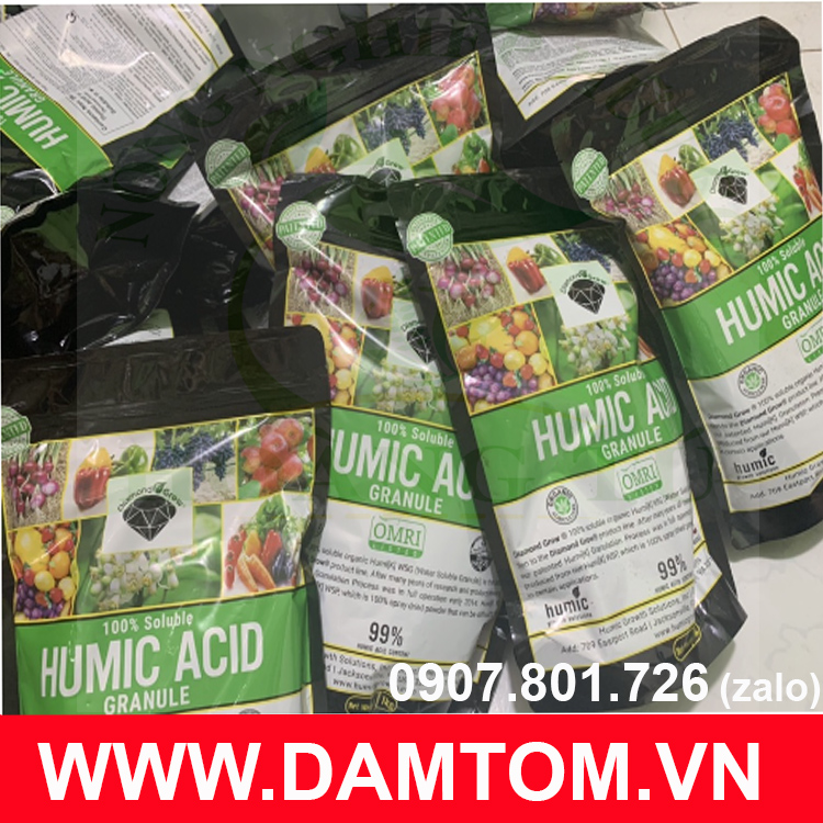 Phân bón humic acid powder nhập khẩu mỹ gói 1kg