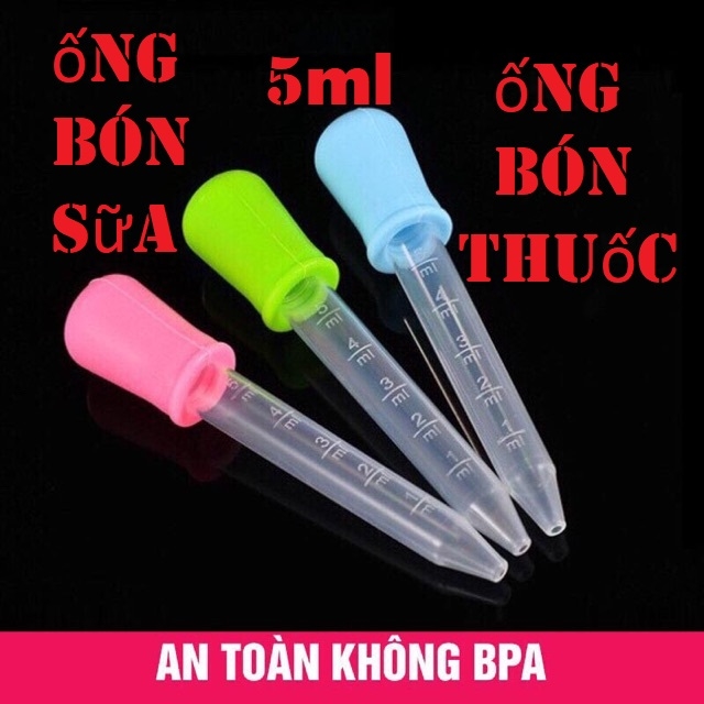 Com bo 5 Ống bón sữa - uống thuốc cho bé