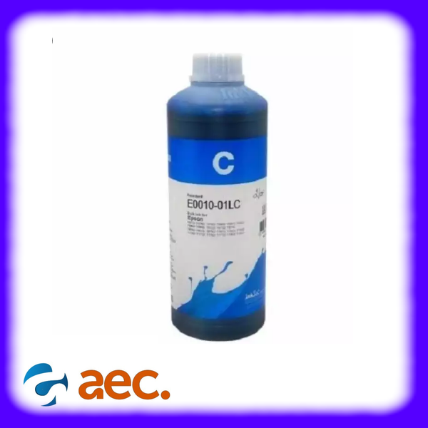 Mực in phun màu InkTec Hàn Quốc 1 lít C (màu xanh) dùng cho tất cả máy in phun màu Epson  L110 / L120 / L220 / L300 / L310 / L360 / L365 / L385 / L405 / L455 / L565 / L655 / L805 / L1300 / L1800 / T50 / R1390 / R1430 / T60 / WF7610 / WF7710
