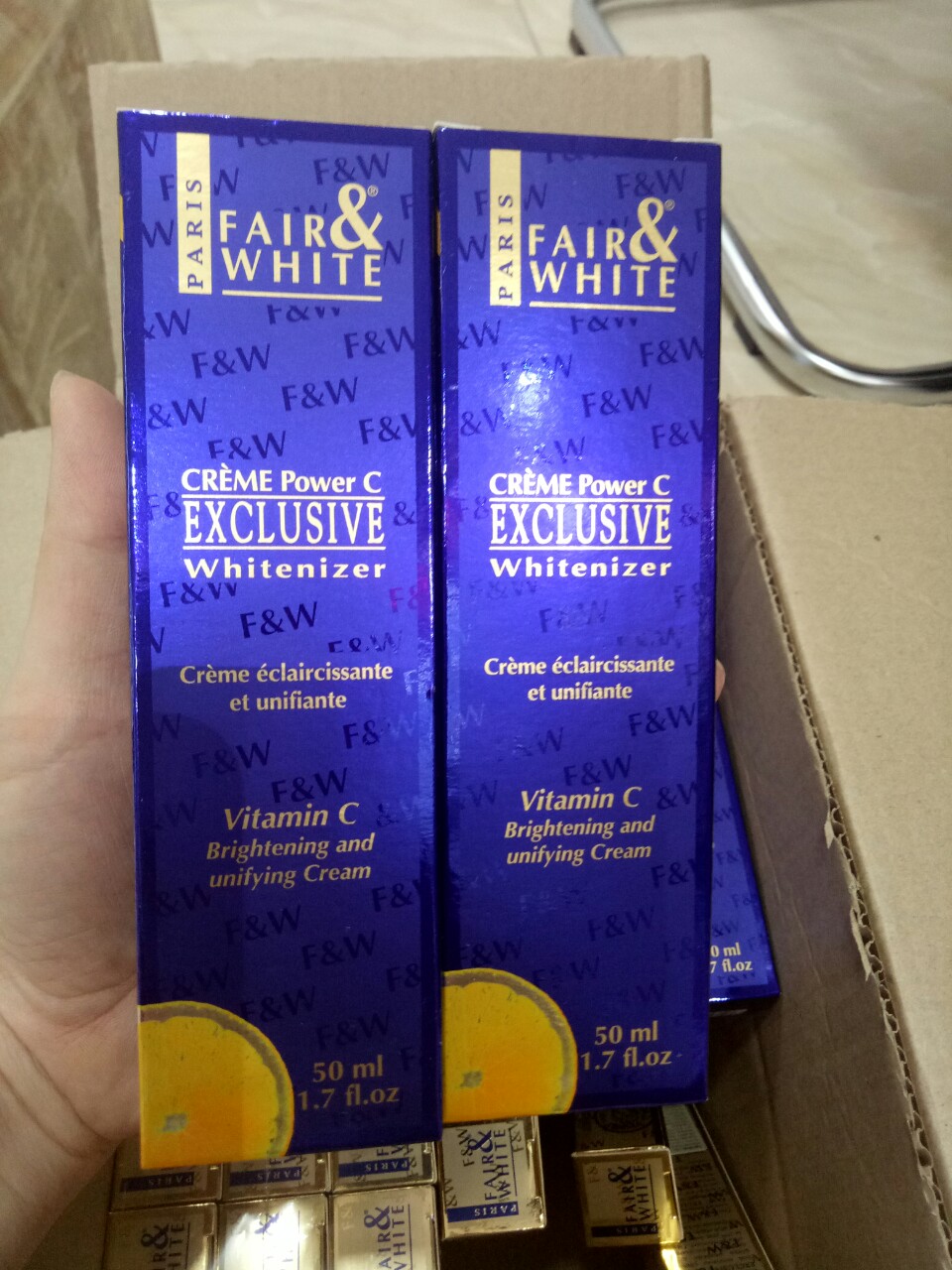 [HCM]Kem FAIR & WHITE Crème Power C Exclusive Whitenizer 50ml