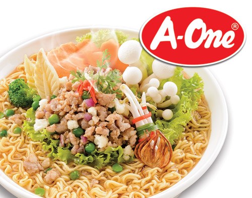 Thùng 30 Gói Mì A-One Thịt Xào. 85g*30gói