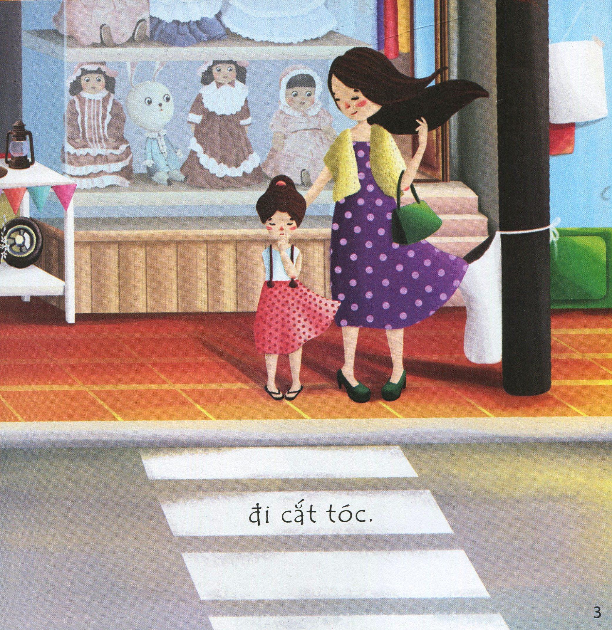 Giúp Bé Làm Chủ Cảm Xúc - Bé Đi Cắt Tóc