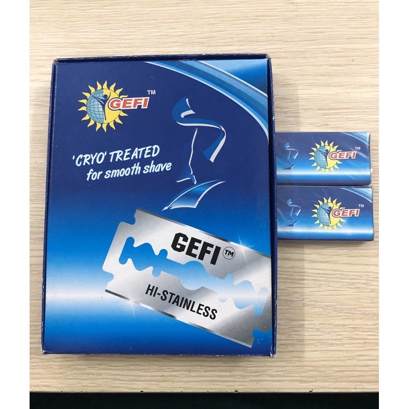 LƯỠI LAM GEFI COMBO 5 LƯỠI - 10 LƯỠI - 50 LƯỠI -100 LƯỠI