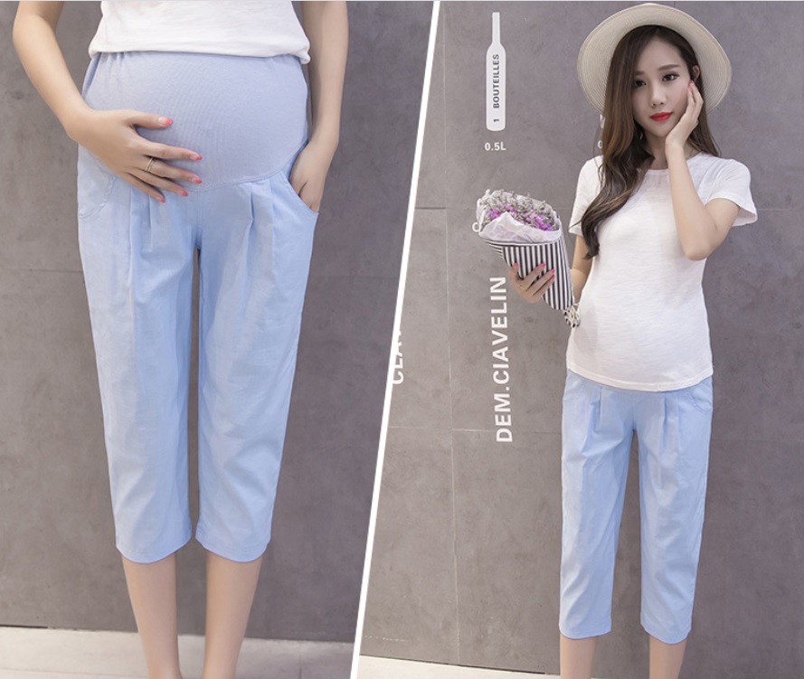 [HCM]Quần bầu kaki lửng xanh và đen