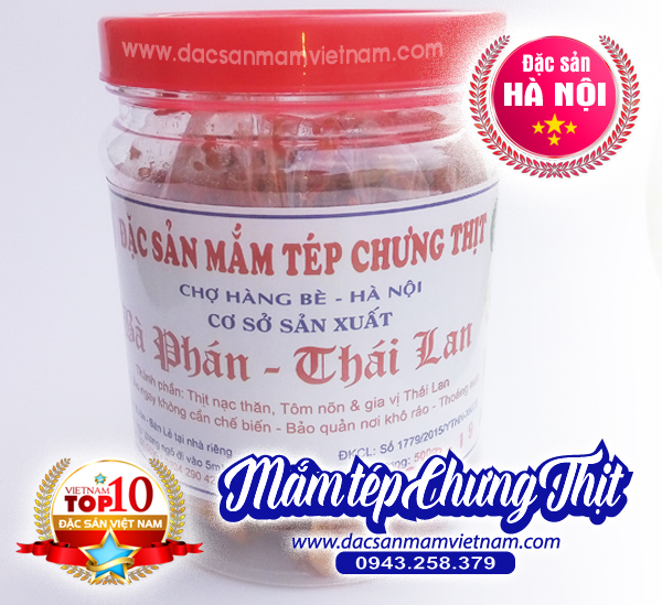Mắm tép chưng thịt Hàng Bè - Bà Phán Thái Lan