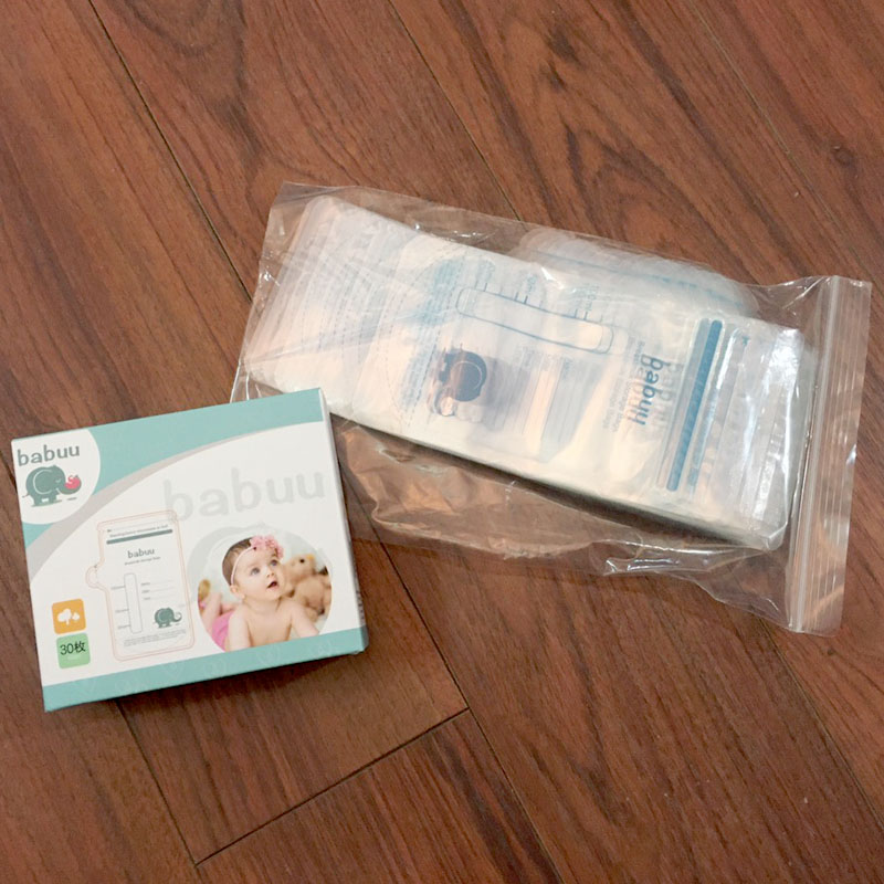 Túi trữ sữa Babuu hộp 30 túi 100ml