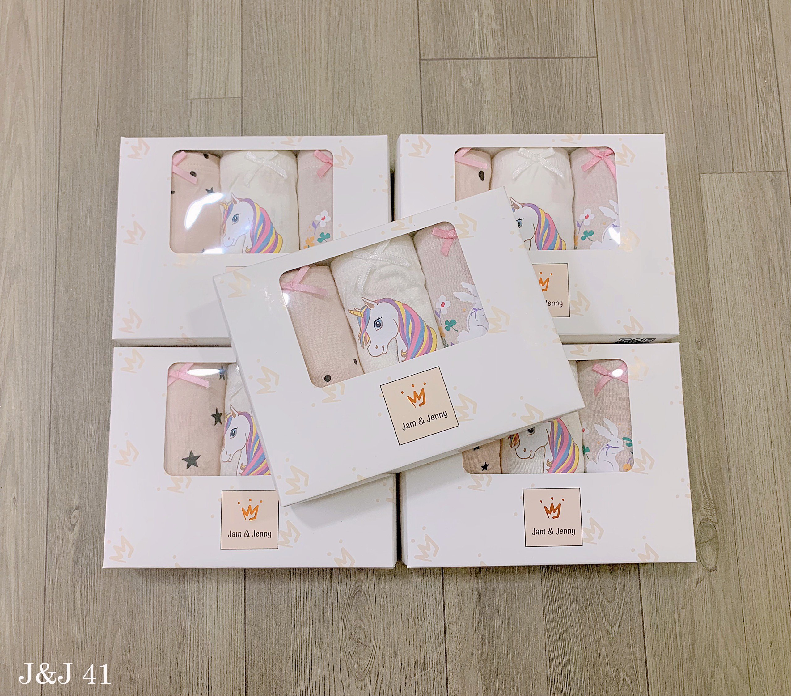 [Có sẵn] [Chính hãng] Set 3 quần chip đùi cao cấp BG jam&Jenny