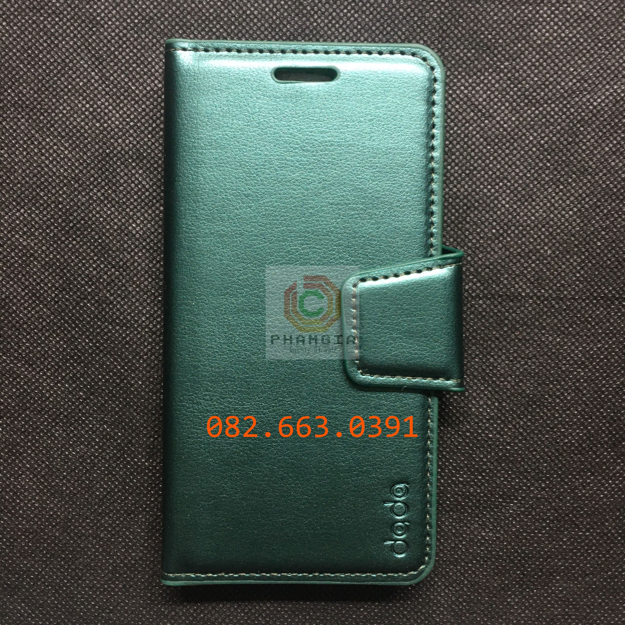 Bao da / ốp lưng nắp gập Vsmart Bee 3, Joy 3, Active 3 cao cấp, da mịn, có ngăn để thẻ