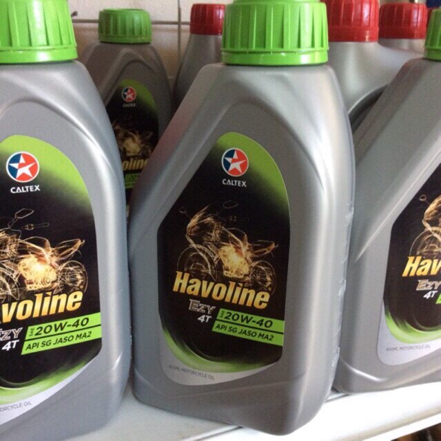 [HCM]CALTEX HAVOLINE EZY 4T 20W40 1L Nhớt xe số