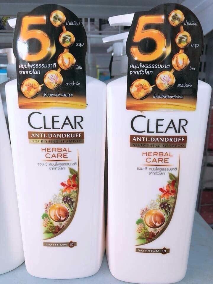 [Clear] Dầu gội Clear thảo dược Thái Lan 480ml