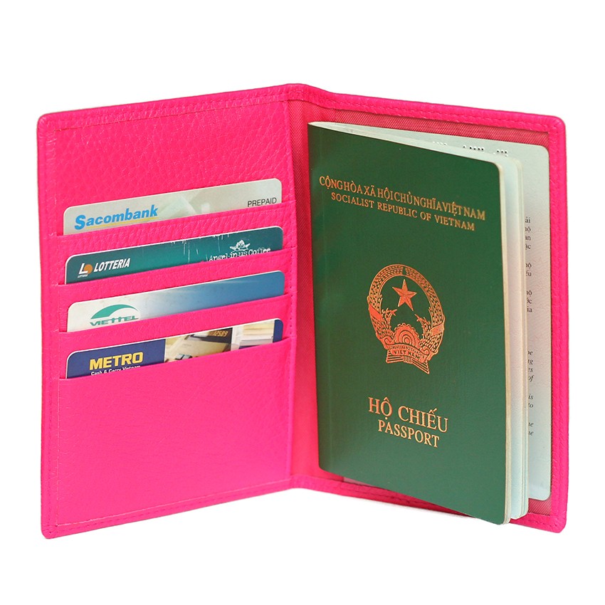 Ví đựng passport Nữ - Raica Hồng