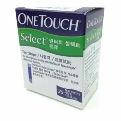 [HCM]Que thử tiểu đường Onetouch Select 25 que