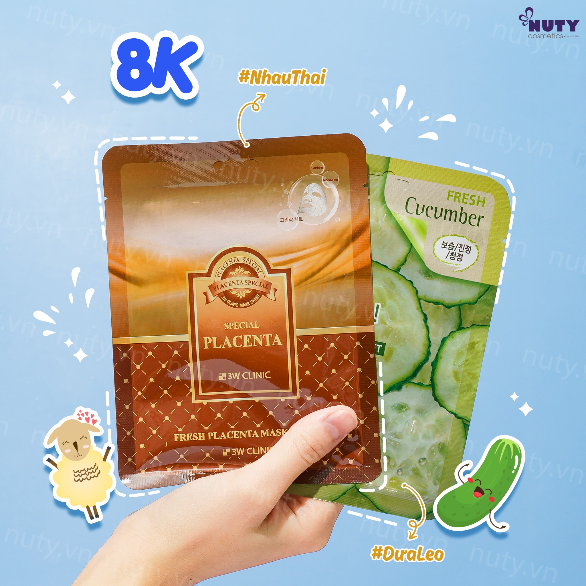 Mặt Nạ Dưỡng Da 3W Clinic Mask Sheet (23g)