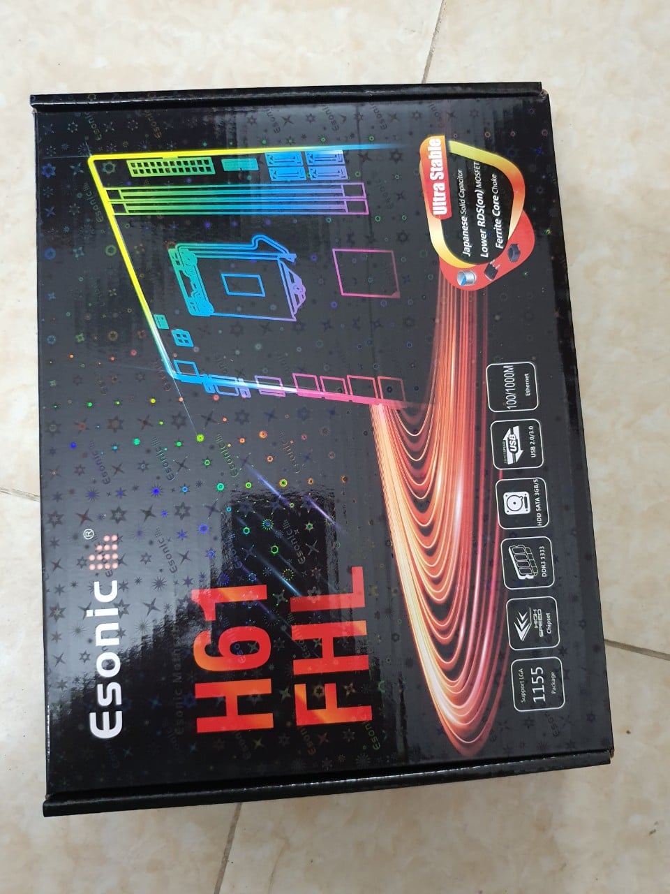 Main H61 Esonic hàng mới 100% bảo hành 24 tháng