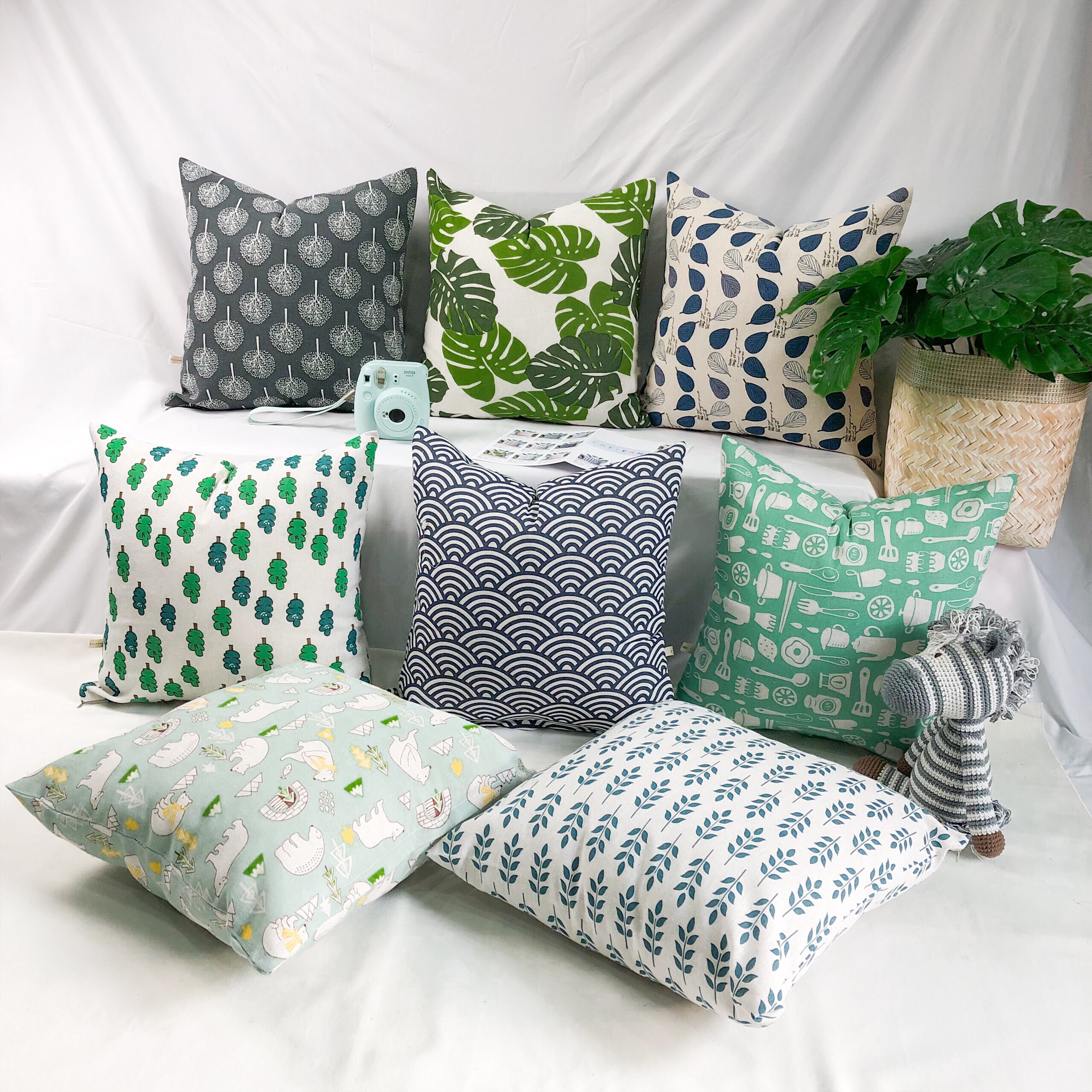 Vỏ Gối Tựa Sofa PATTERN (NO17-32) (45x45cm)