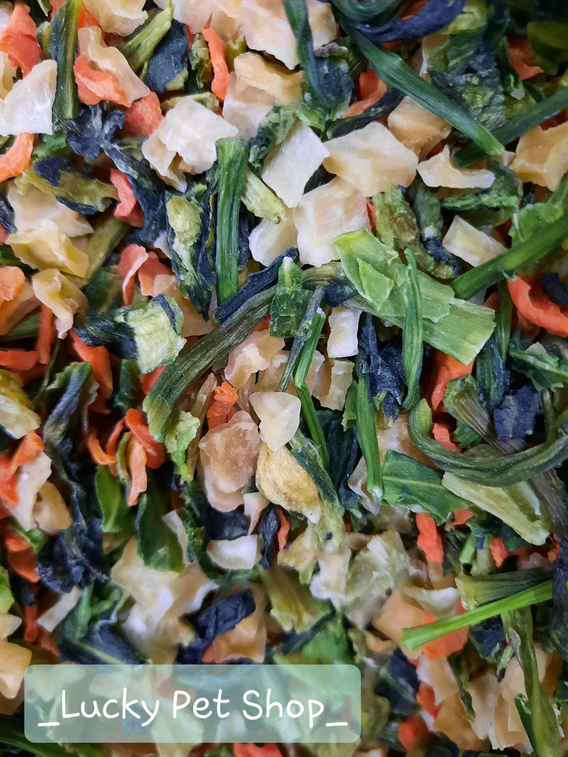 Lọ 50 gr rau sấy cho hamster