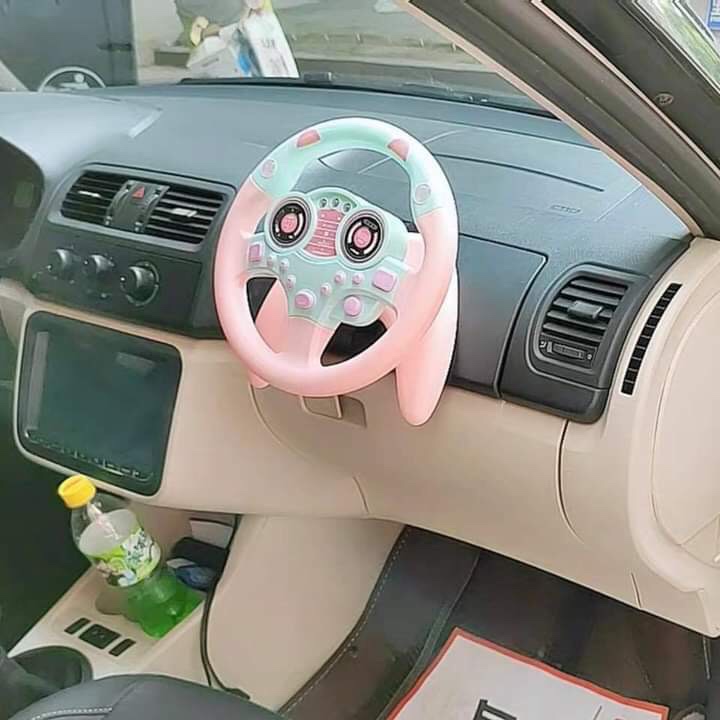 Vô lăng tập lái xe hơi cho bé
