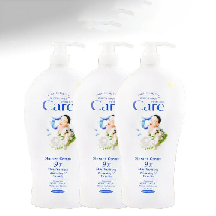 [Hoàn Tiền 10%] [HCM]Combo 3 Chai Sữa Tắm Dê Care 9x