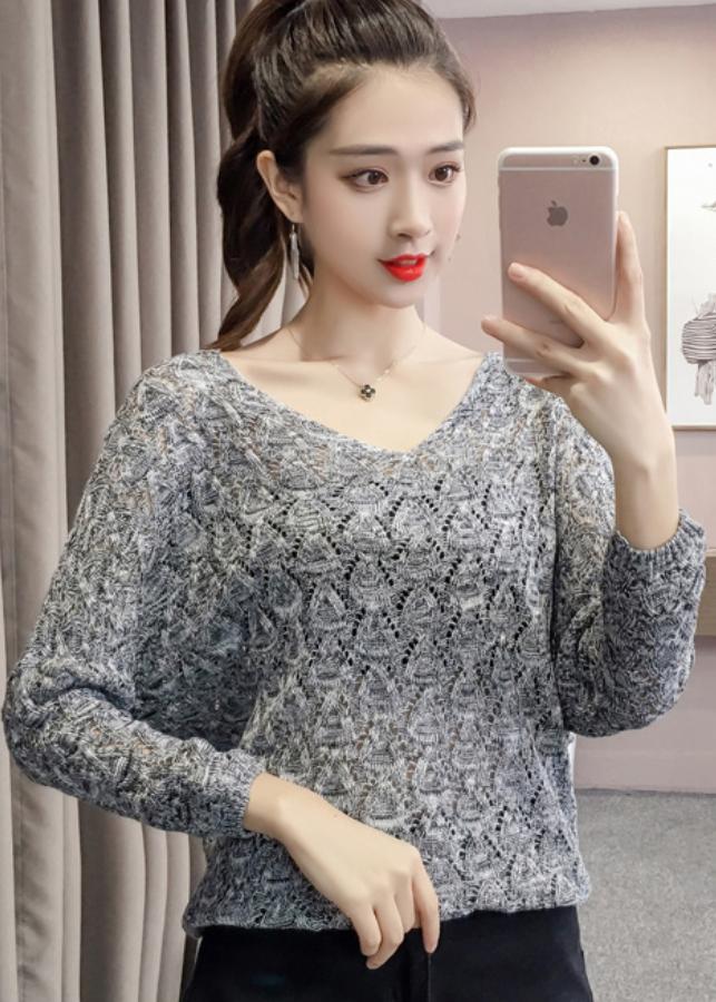 Áo Len Nữ Thoáng Nhẹ Dễ Phối Đồ AL002B Mai Hoa