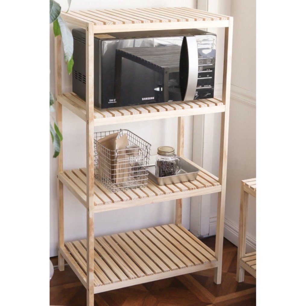 [HCM]KỆ ĐỂ LÒ VI SÓNG 4 TẦNG- OVEN RACK 4 STEPS