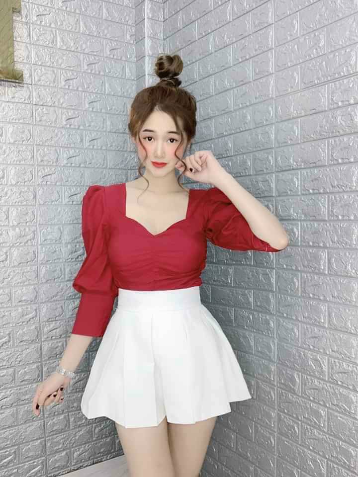 ÁO MOD NGỰC TAY DÀI, PHỤNG HOÀNG