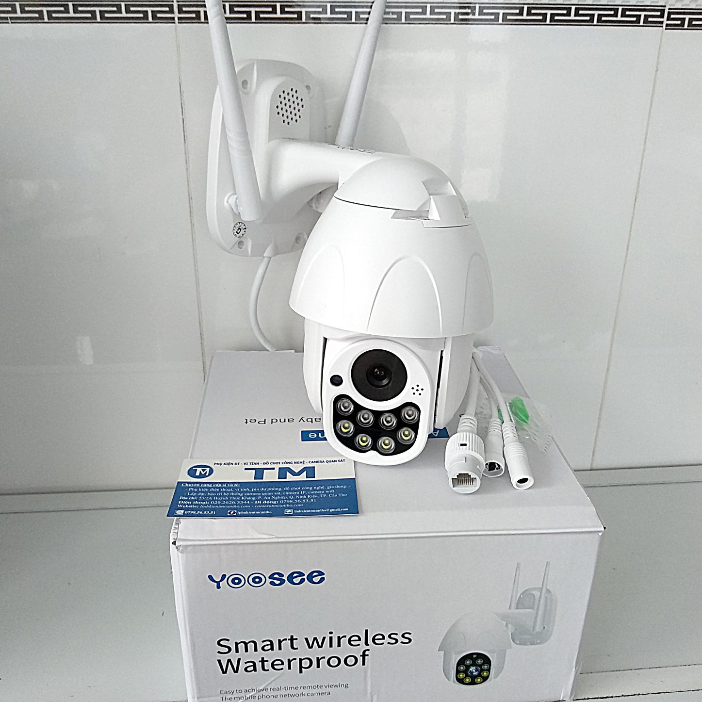 Camera Wifi Yoosee Ngoài Trời D08-2.0MPX