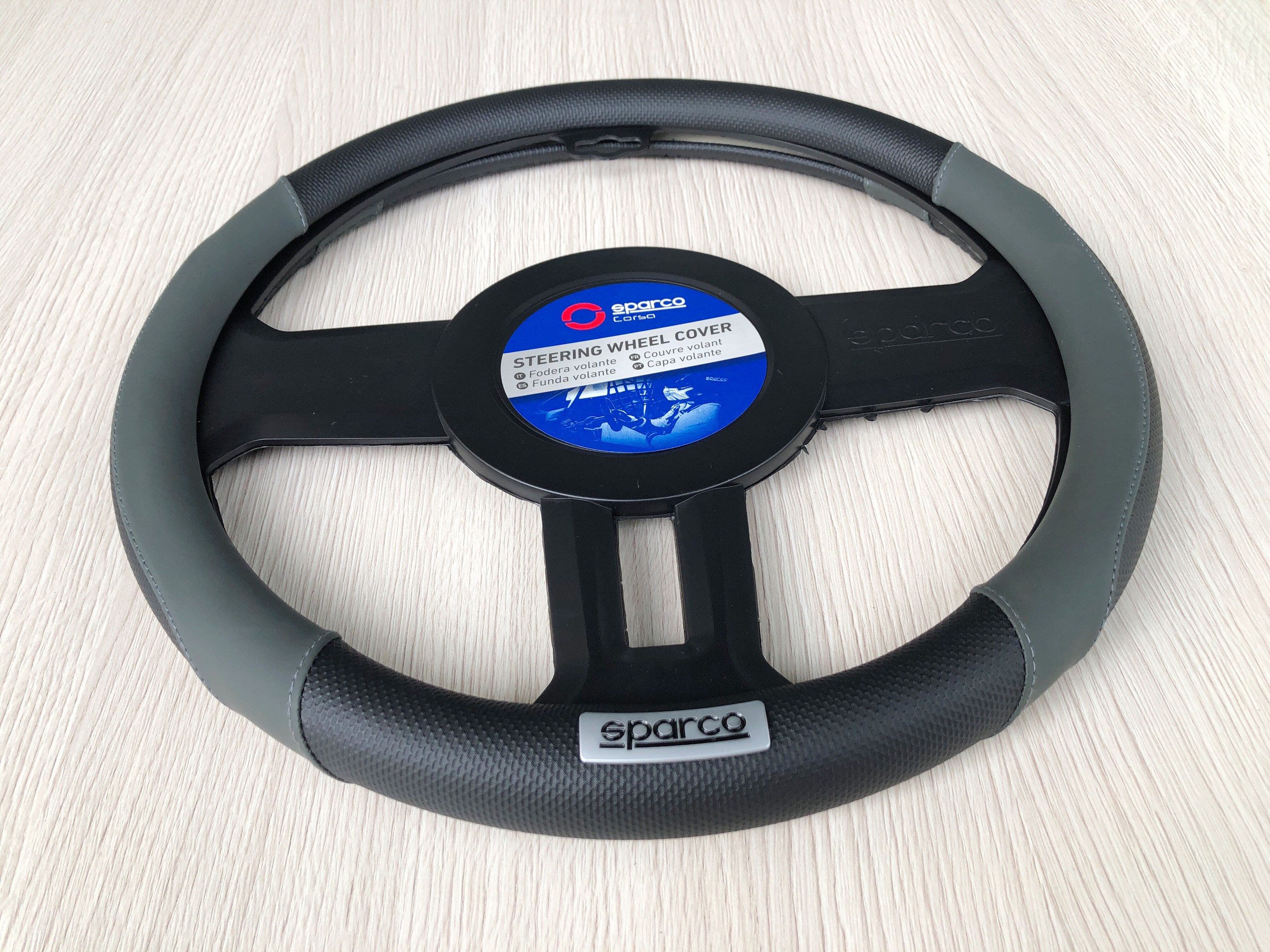 [HCM]Bọc vô lăng Sparco Corsa (SPC1113GR)