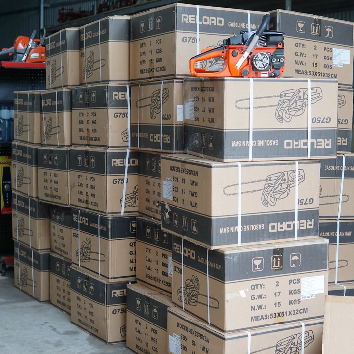 Máy Cưa Xích Chạy Xăng 2 Thì Reload G750