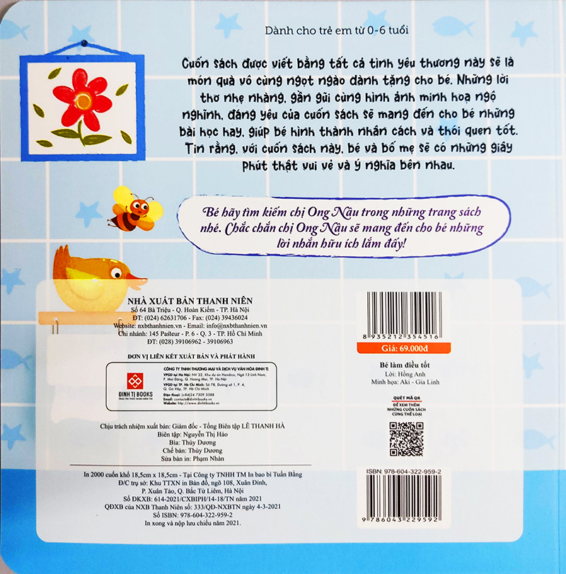 Sách cho bé -Bé làm điều tốt