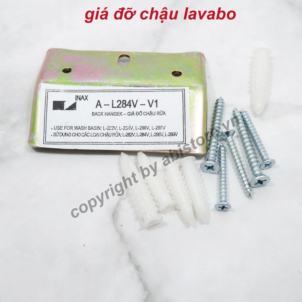 Giá ( Pát ) Chậu Lavabo Inox 304 Không Rỉ Sét, Giá Đỡ Sắt Bồn Rửa Mặt Kèm Vít Hàng Đẹp Giá Rẻ