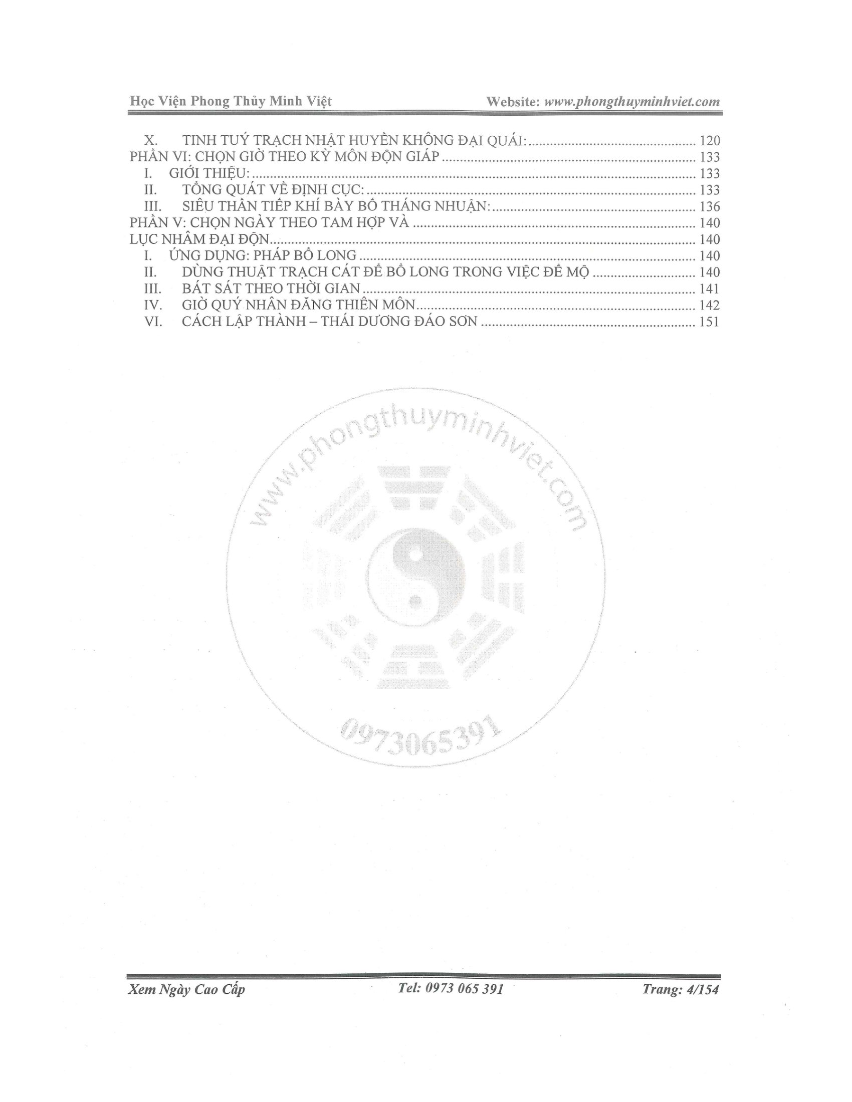 Sách Xem Ngày Cao Cấp (Trạch Nhật Cao Cấp) – Tuệ Minh