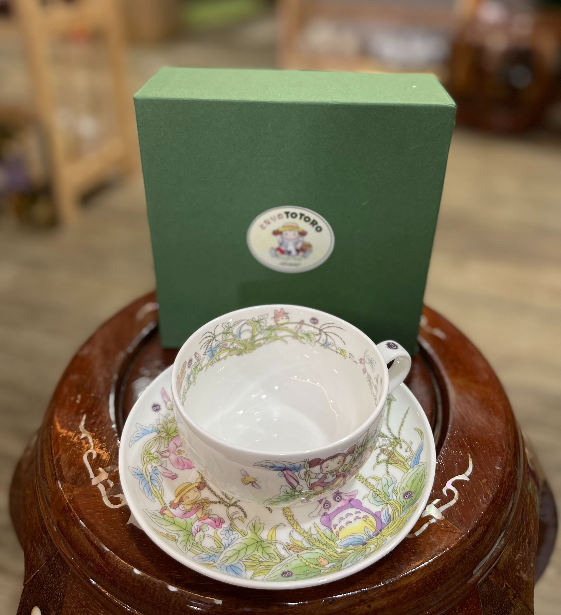 Noritake My Neighbor Totoro Milk Tea Cup & Saucer 03 models collection