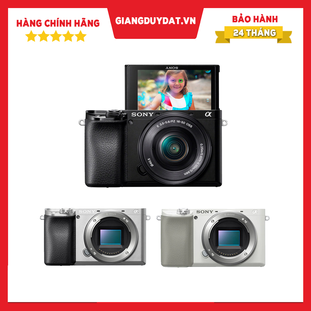Máy Ảnh Sony Alpha A6100 Kèm Ống Kính Kit 16-50mm F3.5-5.6 OSS - Chính Hãng Sony Việt Nam