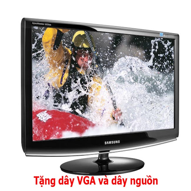 Màn hình máy tính samsung 19inch sáng đẹp, sắc nét, đầy đủ dây VGA và dây nguồn