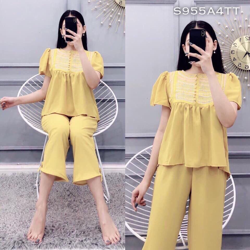 Set bộ - set bộ áo thêu