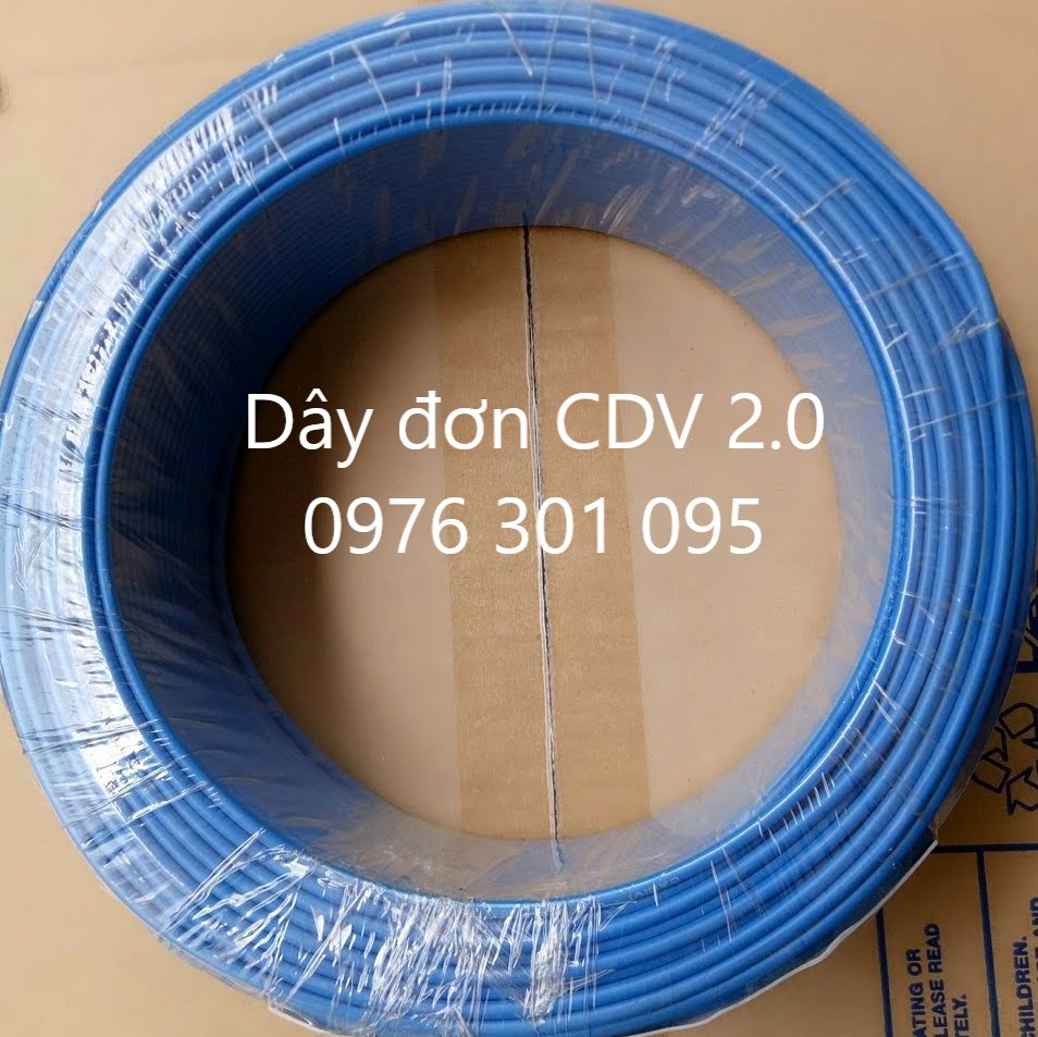 [Cadivi] Dây Điện Đơn 2.0 - Cuộn 100M