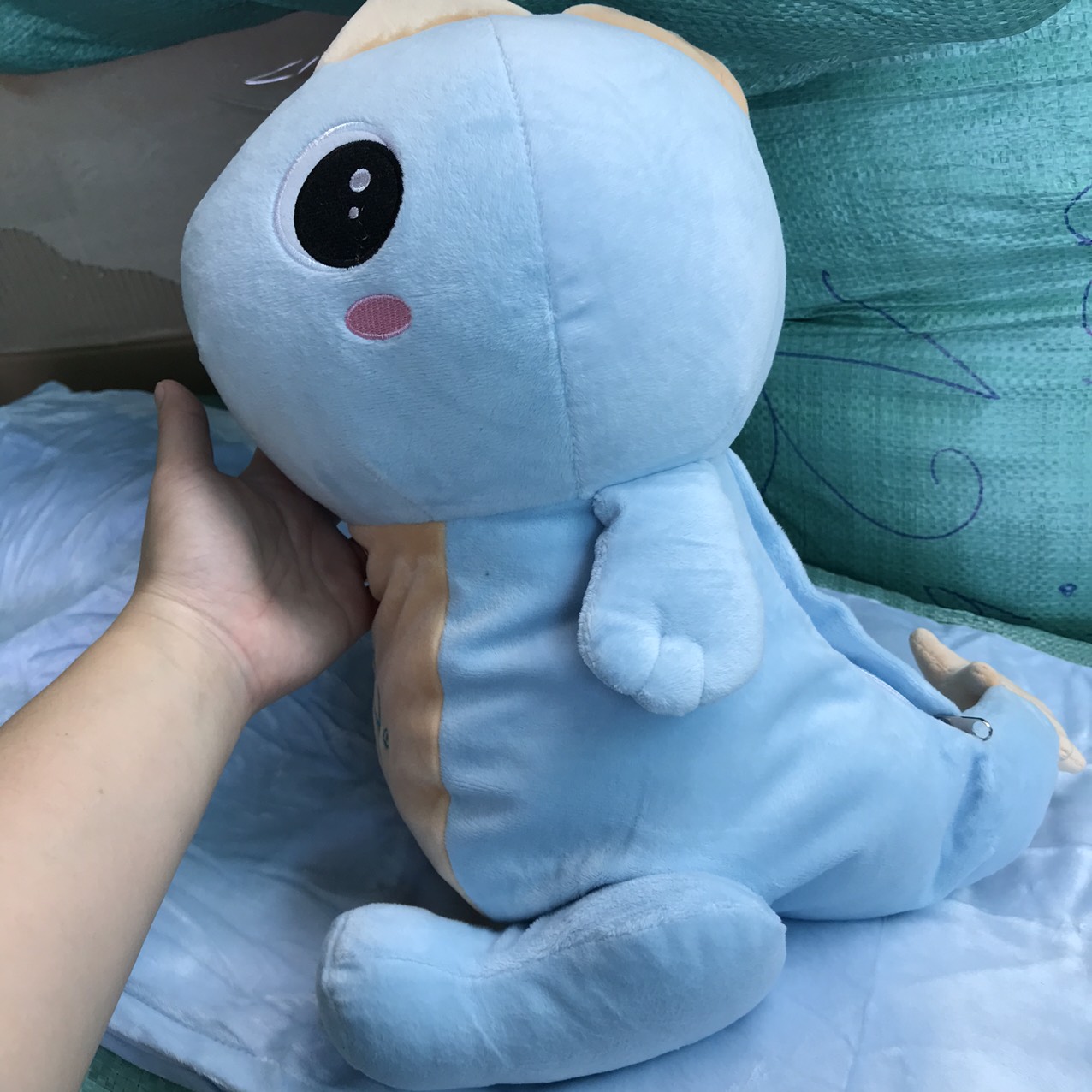 Bộ mền gối khủng long Quà tặng sữa Nan