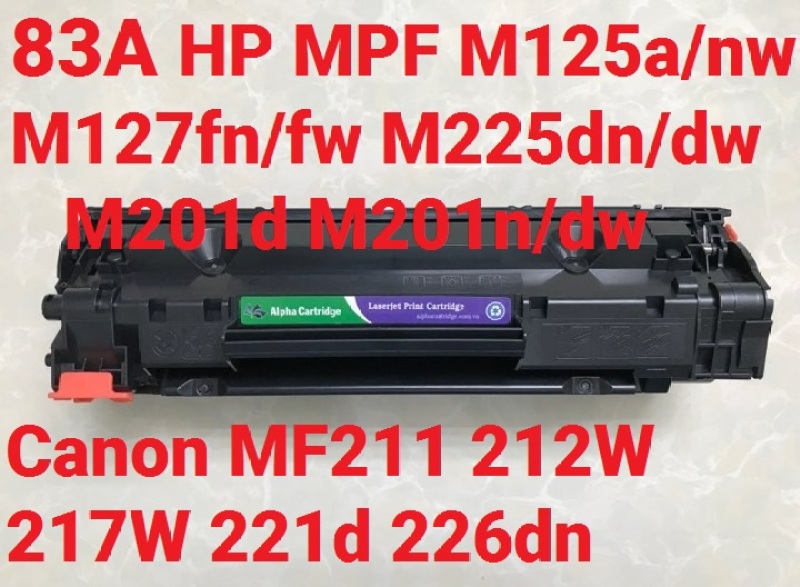 Bảng giá Hộp mực 83A hộp mực máy in  MF211/212w/217W/221/221D/226dn Laser Pro MFP M125/125FW/M127/M127FW/201d/M225dn Phong Vũ