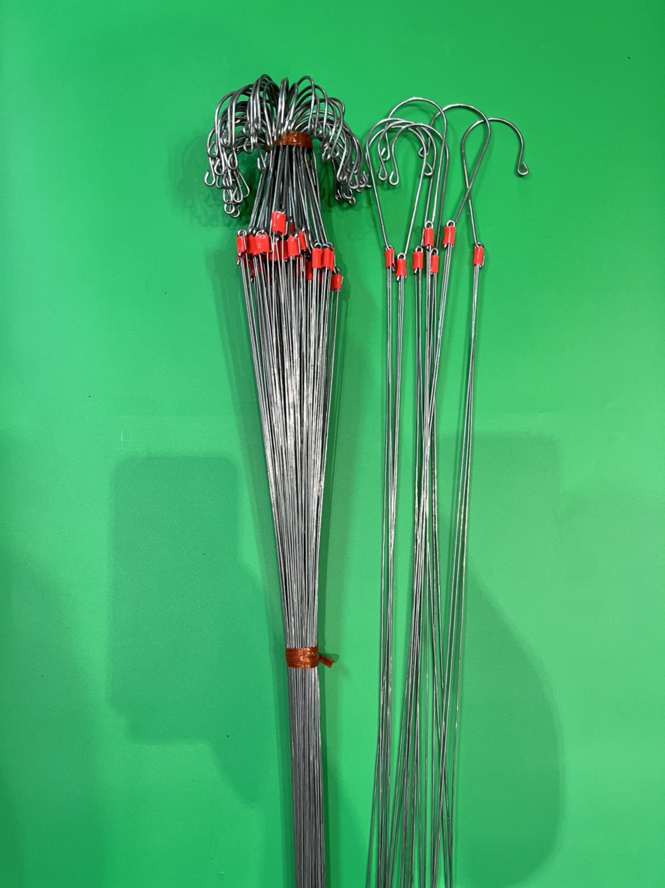 10 Zinc Hooks for Hanging 70cm Orchid Pots