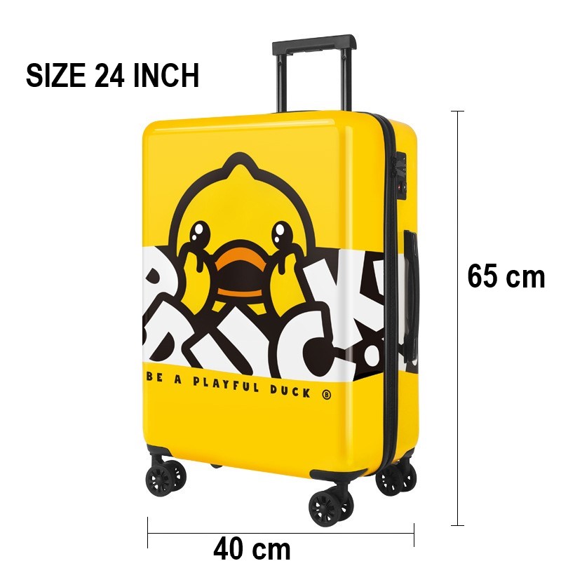 Vali Du Lịch Vịt Bduck Original size 20 inch 24 inch