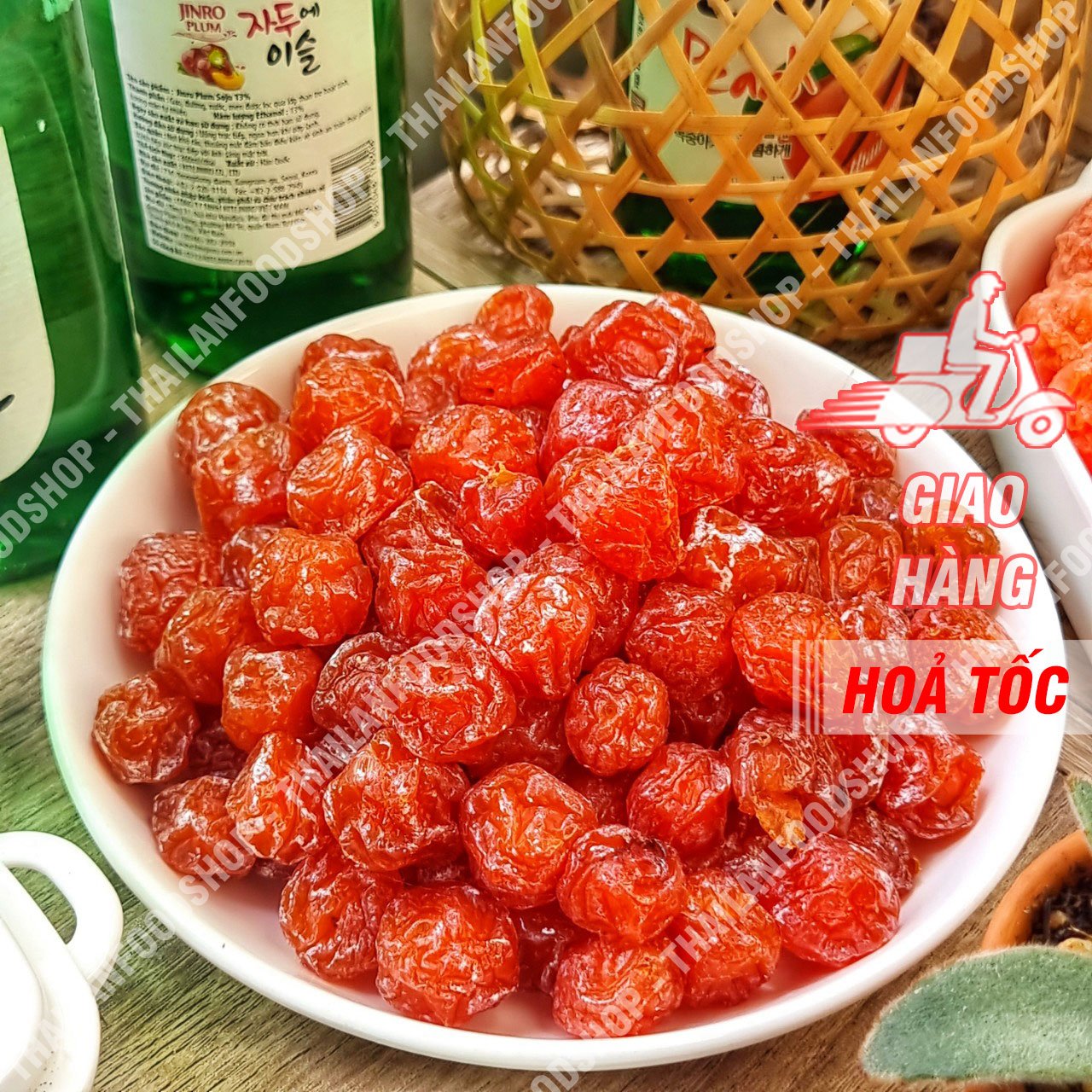 Ô Mai (Xí Muội) Mận Cơm Chua Ngọt Lon 200Gr