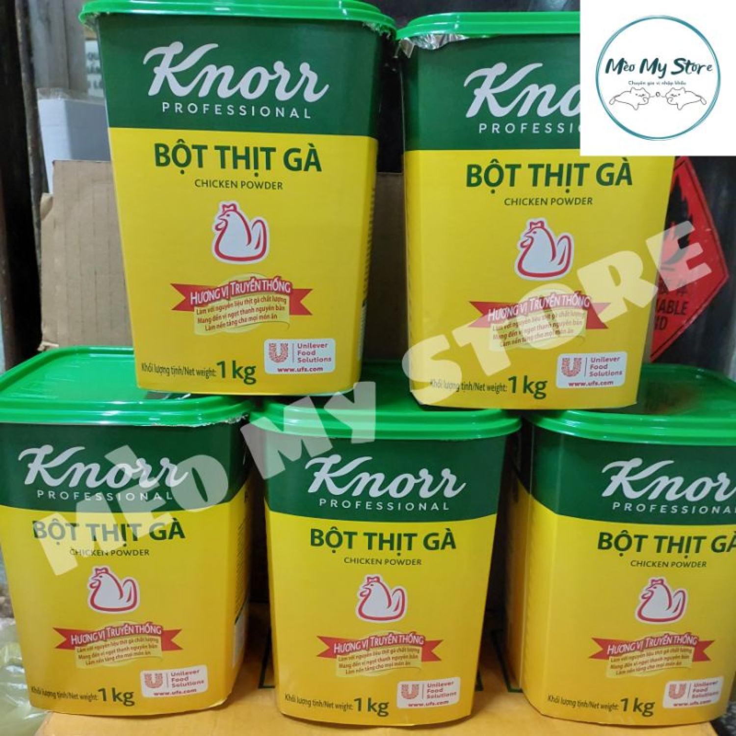 Bột Nêm Gà ,Bột Thịt Gà Knorr hộp 1kg