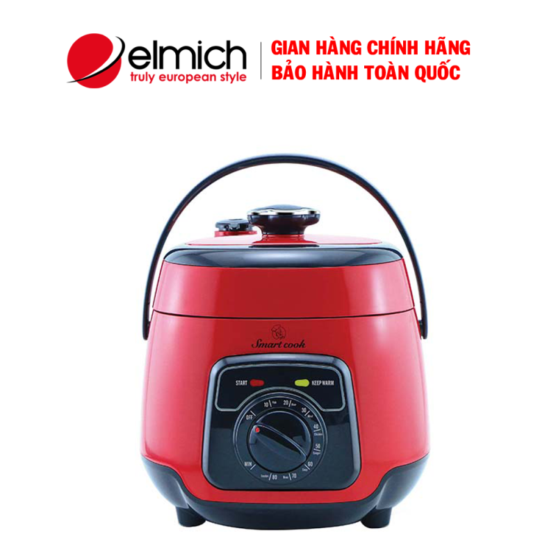 Nồi áp suất điện Elmich Smartcook 2.5L PCS-1803, 4021803 - Nồi áp suất nhỏ - Bảo hành 12 tháng