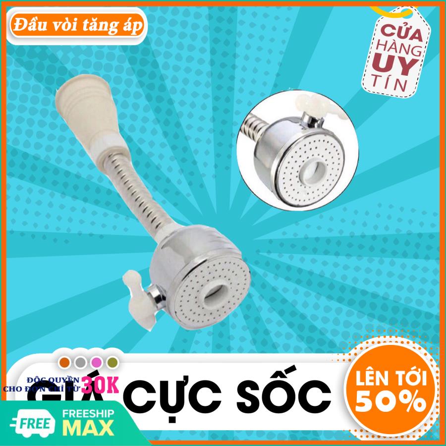 Combo 2 Đầu Vòi Xịt Nước Tăng Áp Cho Vòi Bồn Rửa - Đầu vòi tăng áp - Đầu vòi rửa chén tăng áp, cách lắp vòi xịt nước thông minh, đầu vòi tuỳ chỉnh tia nước, đầu vòi đa năng
