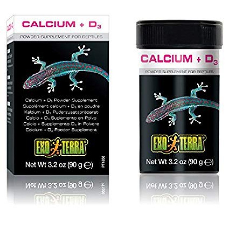Canxi Calcium + D3 Exoterra dành cho bò sát cảnh