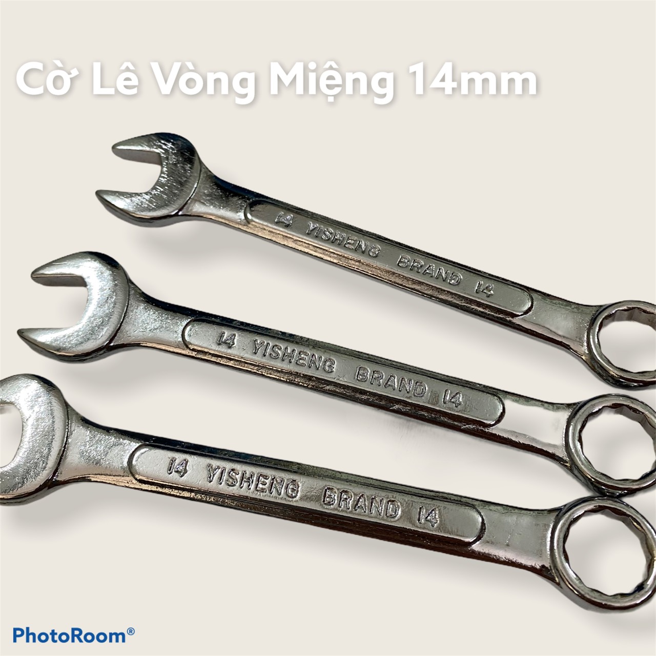 Cờ lê vòng miệng 14mm 2 đầu