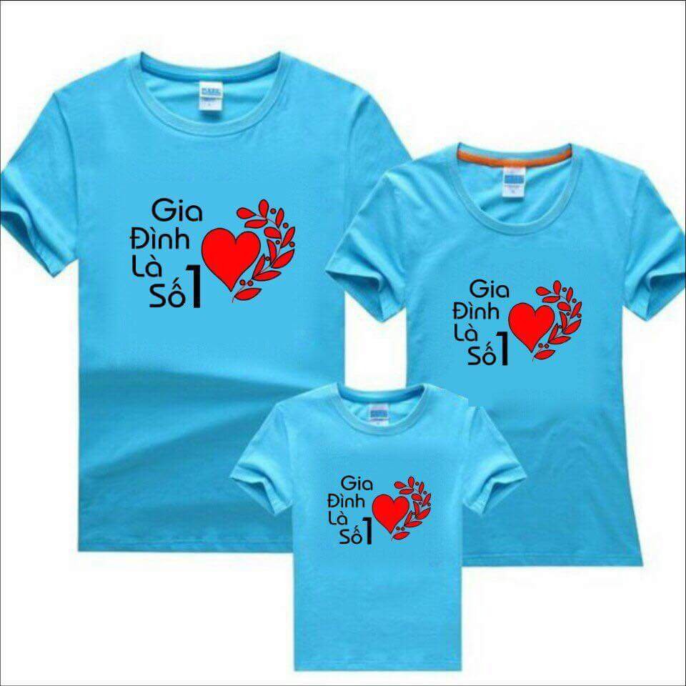 Set 3 áo gia đình là số 1