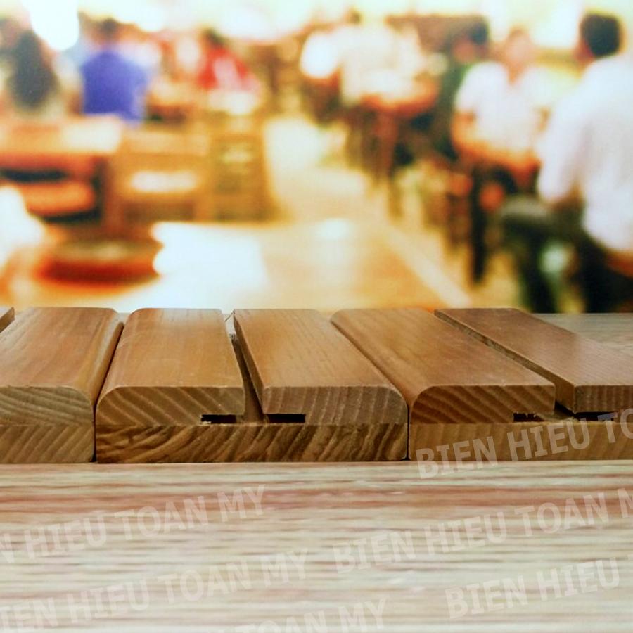 Kệ Menu A5 - standee A5 đê bàn đế gỗ