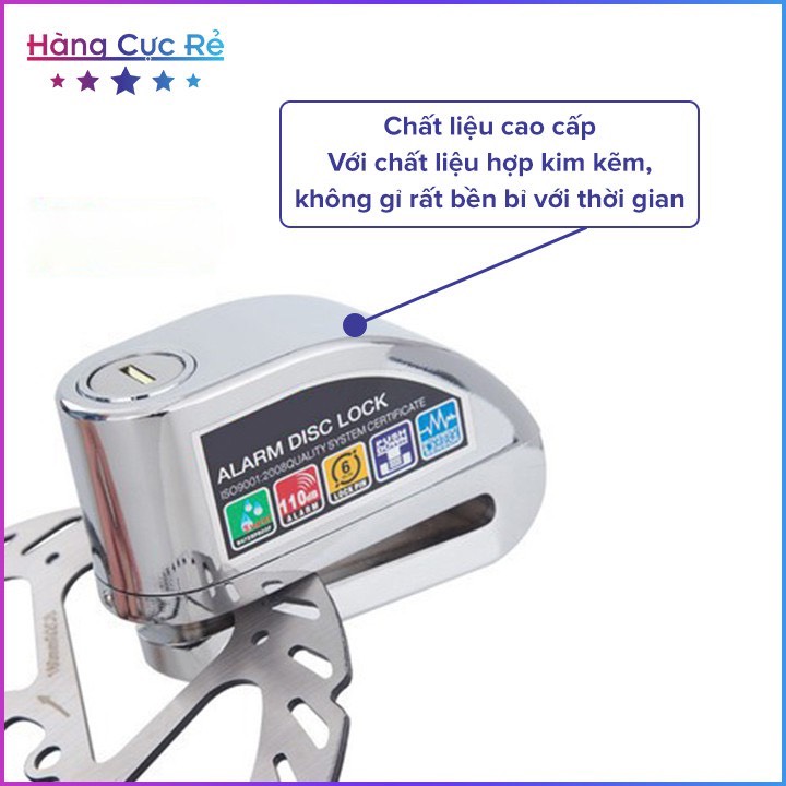 Khóa đĩa chống trộm xe máy